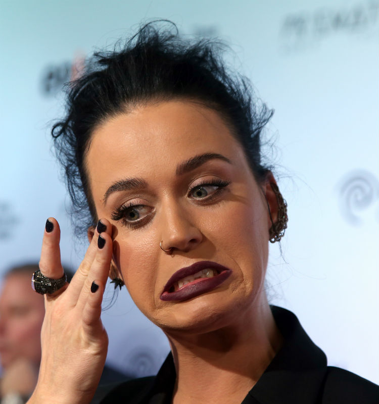 WTF faces: Katy Perry