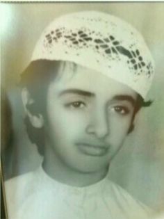 Khalifa bin Zayed Al Nahyan childhood photo one at Pinterest.com