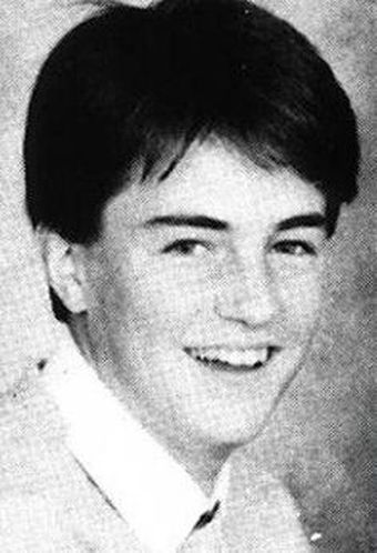 Matthew Perry childhood photo two at Pinterest.com