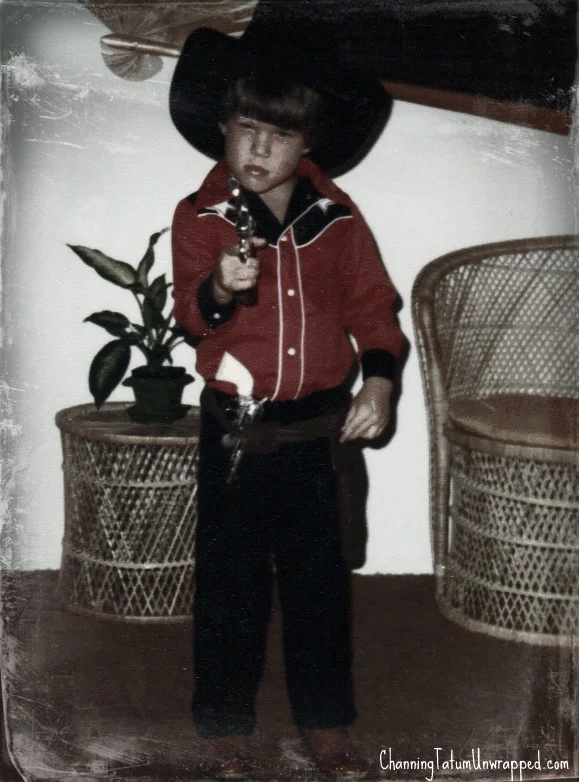 Channing Tatum childhood photo one at pinterest.com