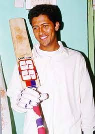 Wasim Jaffer younger photo one at Rediff.com