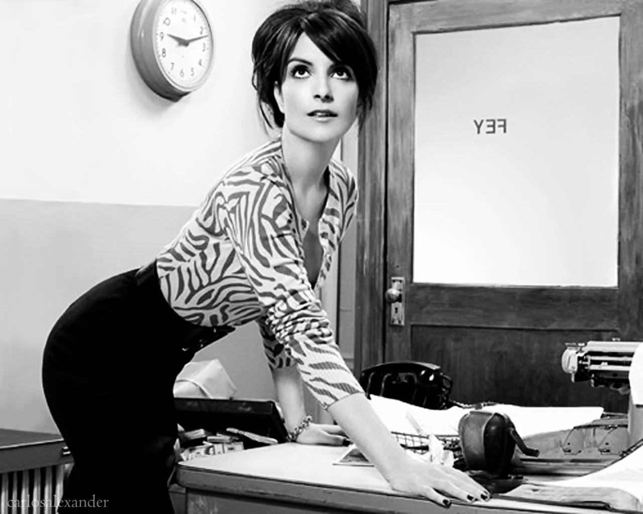 Tina Fey jüngeres Foto eins bei pinterest.com