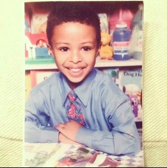Diggy Simmons childhood photo two at pinterest.com