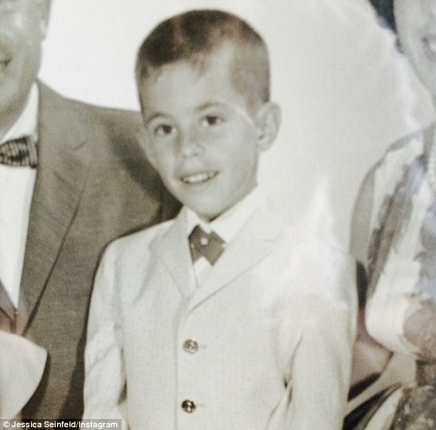 Jerry Seinfeld childhood photo one at Instagram.com
