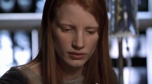 Jessica Chastain premier film: ER