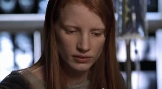 Jessica Chastain first movie: ER