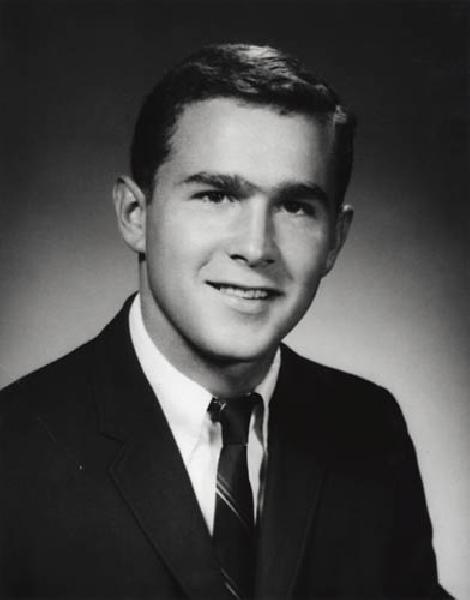 George Bush yearbook photo two at Pinterest.com at Pinterest.com