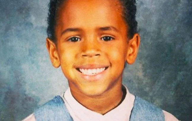 Chris Brown childhood photo one at Hosbeg.com