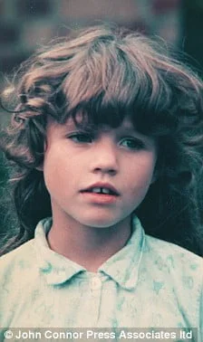 Katie Price childhood photo two at Uk.Pinterest.com