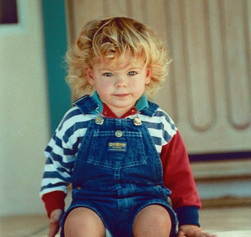 Zac Efron, foto de infancia dos en Pinterest.com