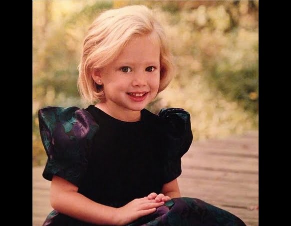 Hilary Duff childhood photo one at pinterest.com