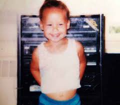 Amber Rose, foto de infância um em rumourfix.com
