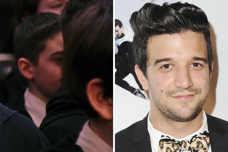 Mark Ballas first movie: Harry Potter and the Sorcerer