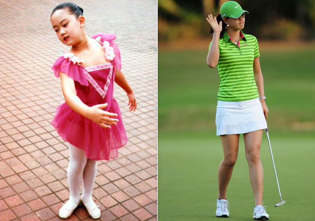 Michelle Wie childhood photo one at Si.com