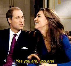 Afbeeldingsresultaat voor kate middleton prince william gifs
