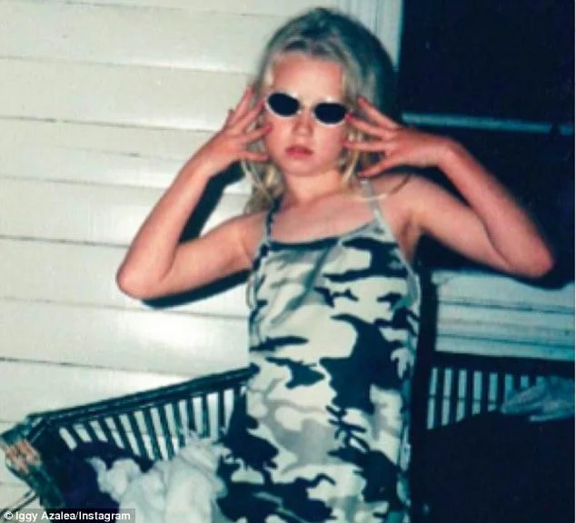Iggy Azalea childhood photo two at Dailymail.co.uk