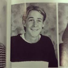 Ryan Gosling yearbook photo one at Buzzfeed.com at Buzzfeed.com