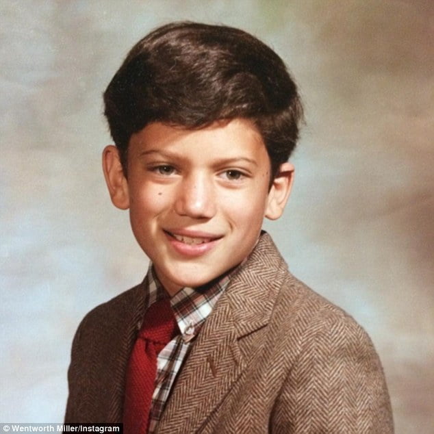 Wentworth Miller childhood photo one at Dailymail.co.uk